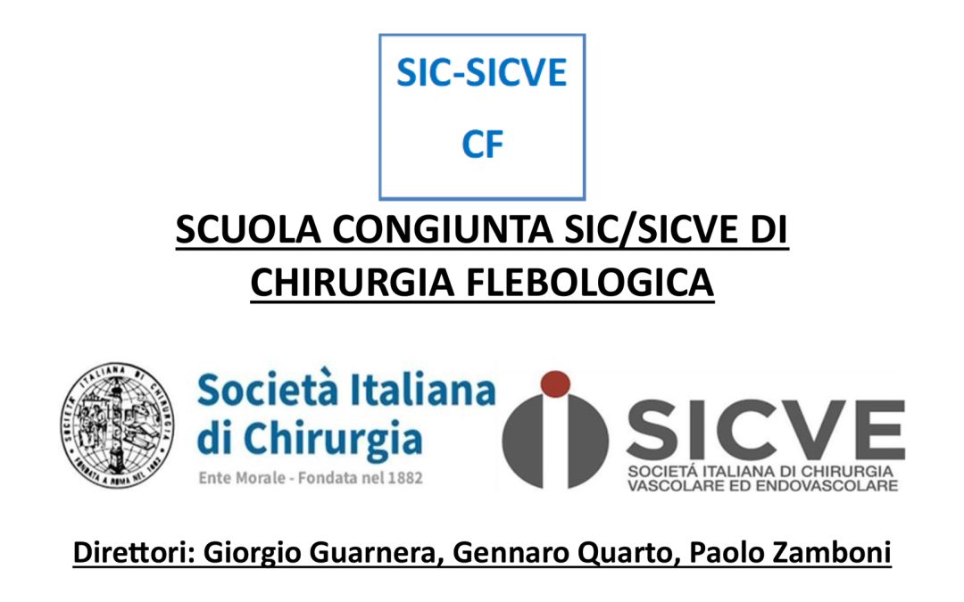 Scuola di riferimento nazionale SIC-SICVE di Chirurgia Flebologica 2026